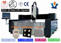 2515t -1 dリードシャインフルサーボモーターストーンCNCルーターengraver with NC Studio